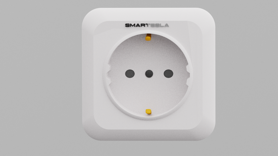 SmarTesla Shuko White 1